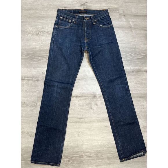 Mens Nudie Jeans Average Joe Organic Cotton blue fits 29 X 34 - Picture 1 of 7